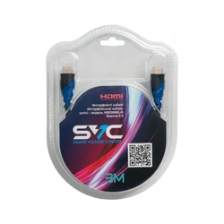 Кабель интерфейсный SVC HR0300BL-B HDMI - HDMI