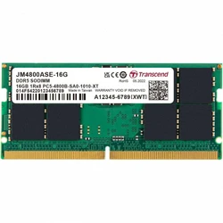 ОЗУ Transcend 16 ГБ JM4800ASE-16G SO-DIMM, DDR5, 16 Гб, 4800 МГц