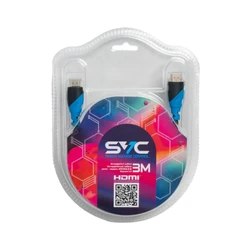 Кабель интерфейсный SVC HR0300LB-B HDMI - HDMI