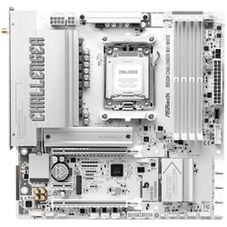 Материнская плата ASRock B850M Challenger WiFi White B850M_Challenger_WiFi_White Micro-ATX, AMD AM5