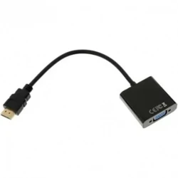Кабель интерфейсный GoPower 00-00027496 HDMI - D-SUB (VGA)