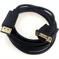 Кабель интерфейсный GoPower 00-00027497 Display порт - D-SUB (VGA)
