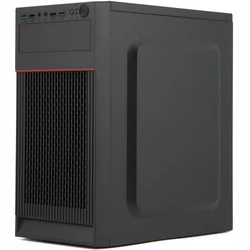 Корпус Qmax M170B BLACK Бюджетные, Mid-Tower