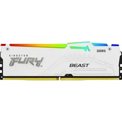 ОЗУ Kingston FURY Beast White RGB KF556C40BWA-16 DIMM, DDR5, 16 Гб, 5600 МГц