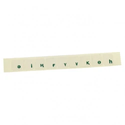 Аксессуар для ПК и Ноутбука NO NAME Наклейки на клавиатуру (прозрачная основа - зеленые буквы, казахские) 00000083398 (Наклейки на клавиатуру)