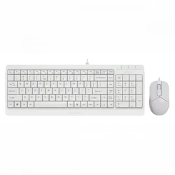 Клавиатура A4Tech F1512S/WHITE Проводная, USB