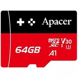 Флеш (Flash) карты Apacer AP64GMCSX10U7-RAGC 64 ГБ