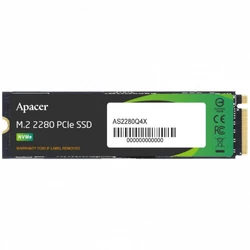 Внутренний накопитель Apacer AS2280Q4X AP512GAS2280Q4X-1 SSD (твердотельные), 512 ГБ, M.2, PCIe