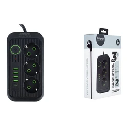 Распределитель питания Amper JH-1074U-2B