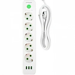 Распределитель питания Amper JH-1033U-2W