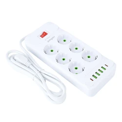 Распределитель питания Amper JH-1076U-4W