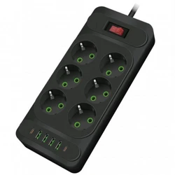 Распределитель питания Amper JH-1076U-4B