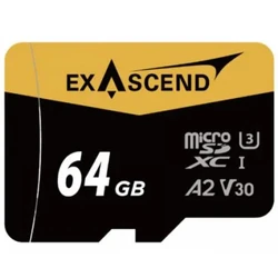 Флеш (Flash) карты Exascend Catalyst EX64GUSDU1-AD (64 ГБ)