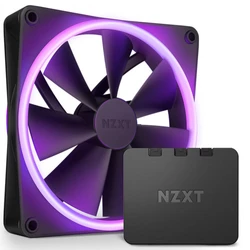 Система охлаждения NZXT F140 RGB Duo Fan 140mm PWM Black Twin Pack RF-D14DF-B1 Для системного блока