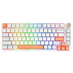 Клавиатура VGN N75RGB Jelly Orange Linear 30263 Проводная, USB