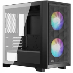 Корпус PCcooler C3D310 BK ARGB Black Игровые, Mini-Tower