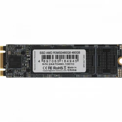 Внутренний накопитель AMD R3MS0480G8 SSD (твердотельные), 480 ГБ, M.2, SATA