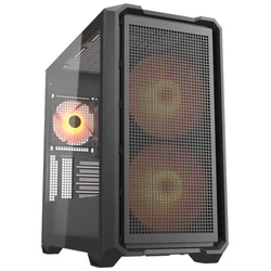 Корпус Cougar MX600 Mini RGB Черный CGR-5GC9B-RGB Игровые, Mini-Tower