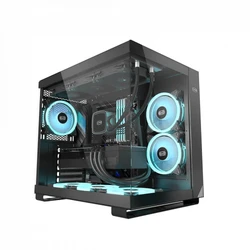 Корпус PCcooler C3T500 ARGB Black C3T500 ARGB BK Игровые, Mid-Tower