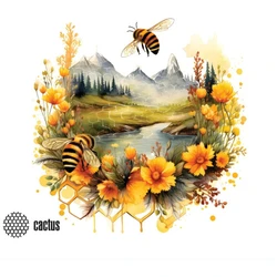 Коврик для мышки Cactus Honeybee CS-MP-P09XS