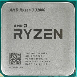 Процессор AMD Ryzen 3 3200G Ryzen 3 3200G OEM (4, 3.6 ГГц, 4 МБ, OEM)