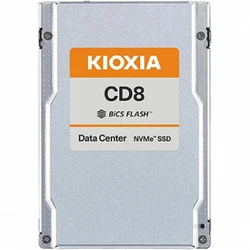 Серверный жесткий диск KIOXIA SSD 3.84Tb Kioxia CD8-R (KCD8XRUG3T84) 2,5 SFF, 3.84 ТБ, PCIe