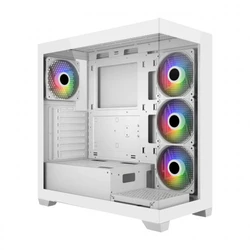Корпус FSP M340 White M340-WA Игровые, Mid-Tower