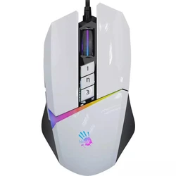 Мышь Bloody W60-Max-Panda White Игровые, Проводная