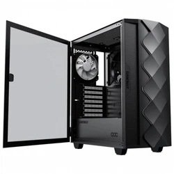 Корпус GameMax Diamond COC Black Diamond COC BK Игровые, Mid-Tower