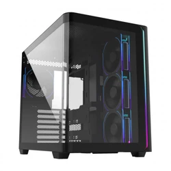 Корпус FSP M580PLUS Black M580-BP Игровые, Mid-Tower