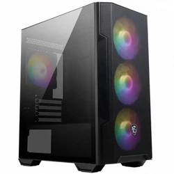 Корпус MSI MAG Forge M100R Black 306-7G20R21-809 / 306-7G20R26-HH9 Игровые, Mini-Tower