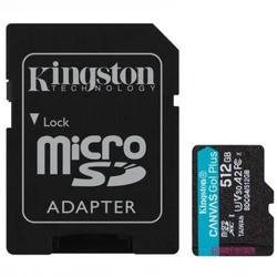 Флеш (Flash) карты Kingston Canvas Go! Plus SDCG4/512GB 512 ГБ