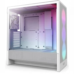 Корпус NZXT H5 Flow RGB White CC-H52FW-R1 Игровые, Mid-Tower