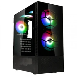 Корпус Kolink Observatory MX Glass ARGB Black PGW-CH-KOL-113 Игровые, Mid-Tower