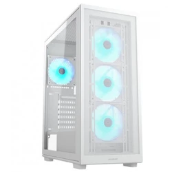 Корпус Cougar MX220 RGB White 382AC80.0002 Игровые, Mid-Tower