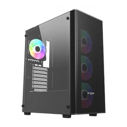 Корпус FSP CMT196 Black CMT196 (Black) Игровые, Mid-Tower