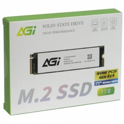 Внутренний накопитель AGI AI818 AGI1T0G43AI818-CB SSD (твердотельные), 1 ТБ, M.2, PCIe