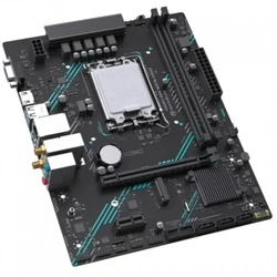 Материнская плата Maxsun  H610M 666 WIFI6 ARGB MS-H610M 666 WIFI6 ARGB Micro-ATX, LGA 1700