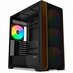 Корпус Sama Z60 Black Z60-BKAWA4X1-GL Игровые, Mid-Tower
