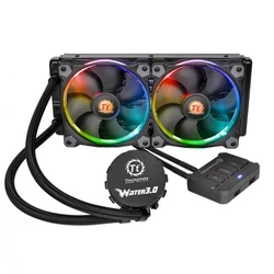 Система охлаждения Thermaltake Water 3.0 Riing RGB 240 CL-W107-PL12SW-A Для процессора
