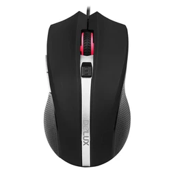 Мышь Deluxe DLM-516OUB Бюджетные, Проводная