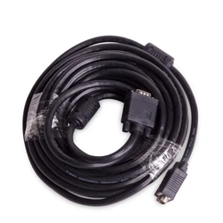 Кабель интерфейсный iPower VGA 15M/15M 10 метров VGA-15M/15M-10 D-SUB (VGA) - D-SUB (VGA)