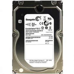 Внутренний жесткий диск Seagate Constellation ES.3 ST4000NM0023 (HDD (классические), 4 ТБ, 3.5 дюйма, SAS)