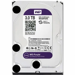 Жесткий диск Western Digital Purple WD30PURX HDD (классические), 3 ТБ, 3.5 дюйма, SATA