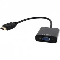 Кабель интерфейсный Cablexpert A-HDMI-VGA-03 D-SUB (VGA) - HDMI