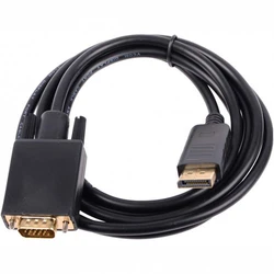 Кабель интерфейсный VCOM DisplayPort - VGA 1.8м CG607-1.8M Display порт - D-SUB (VGA)