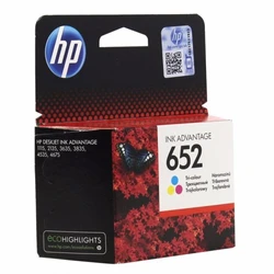 Струйный картридж HP №652 Ink Advantage, Трехцветный F6V24AE