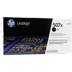 Лазерный картридж HP 507X увеличенной емкости, Черный CE400X