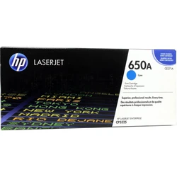 Лазерный картридж HP 650A Голубой CE271A