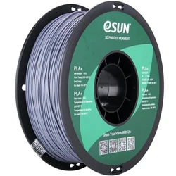 Расходный материалы для 3D-печати ESUN Катушка пластика PLA+ 1.75 мм 1кг. серый PLA+175H1